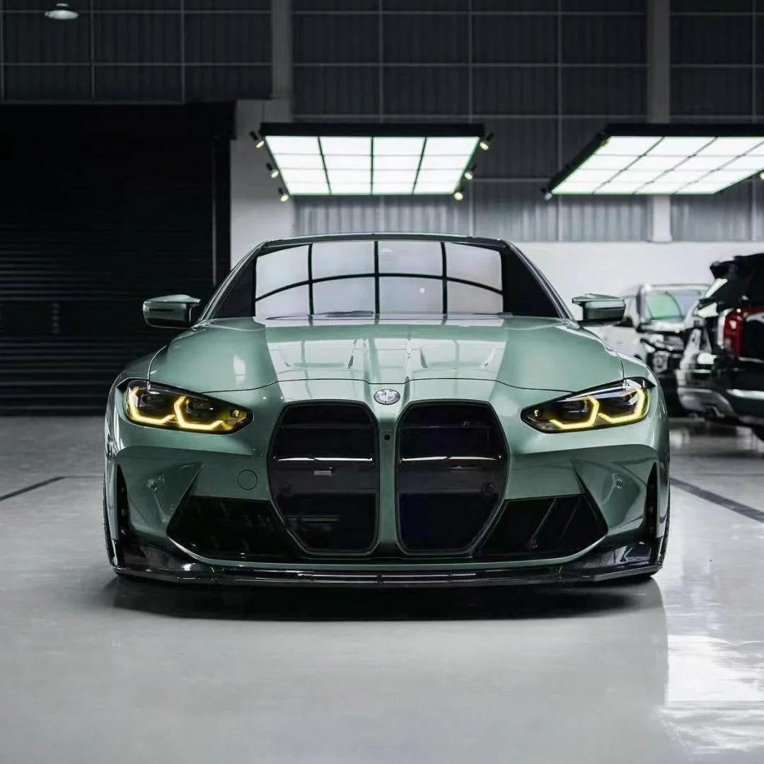 Gloss Metallic Liquid Alpine Green Car Vinyl Wrap PET product image 4 - Veloro metallic vinyl wrap
