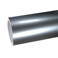 Gloss Liquid Metallic Silver Car Vinyl Wrap PET