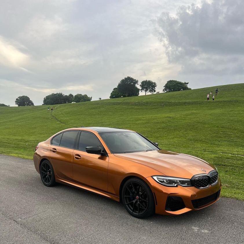 Gloss Metallic Liquid Copper Brown Car Vinyl Wrap product image 5 - Veloro metallic vinyl wrap