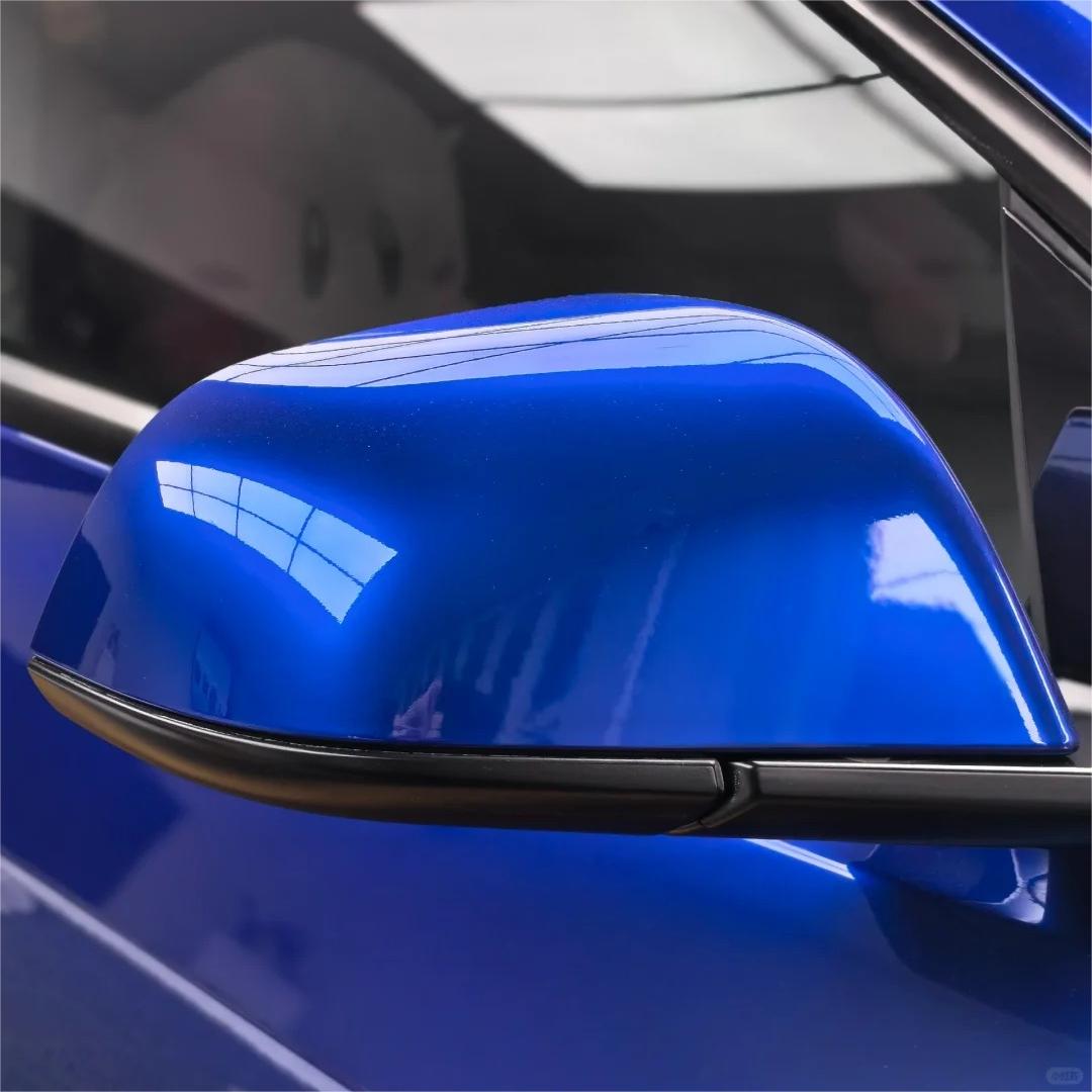 Gloss Metallic Liquid Ocean Blue Car Vinyl Wrap Paper backing product image 5 - Veloro metallic vinyl wrap