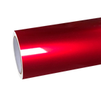 Gloss Metallic Liquid Ruby Red Car Vinyl Wrap PET