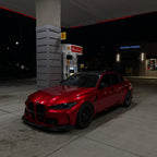 Gloss Metallic Liquid Ruby Red Car Vinyl Wrap PET product image 3 - Veloro metallic vinyl wrap