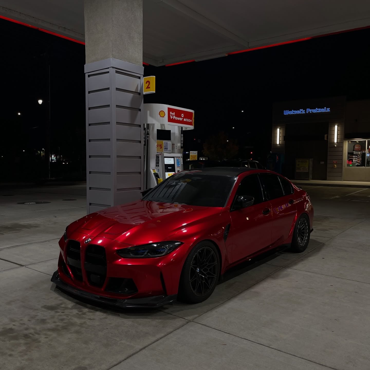 Gloss Metallic Liquid Ruby Red Car Vinyl Wrap PET product image 3 - Veloro metallic vinyl wrap