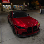 Gloss Metallic Liquid Ruby Red Car Vinyl Wrap PET product image 5 - Veloro metallic vinyl wrap