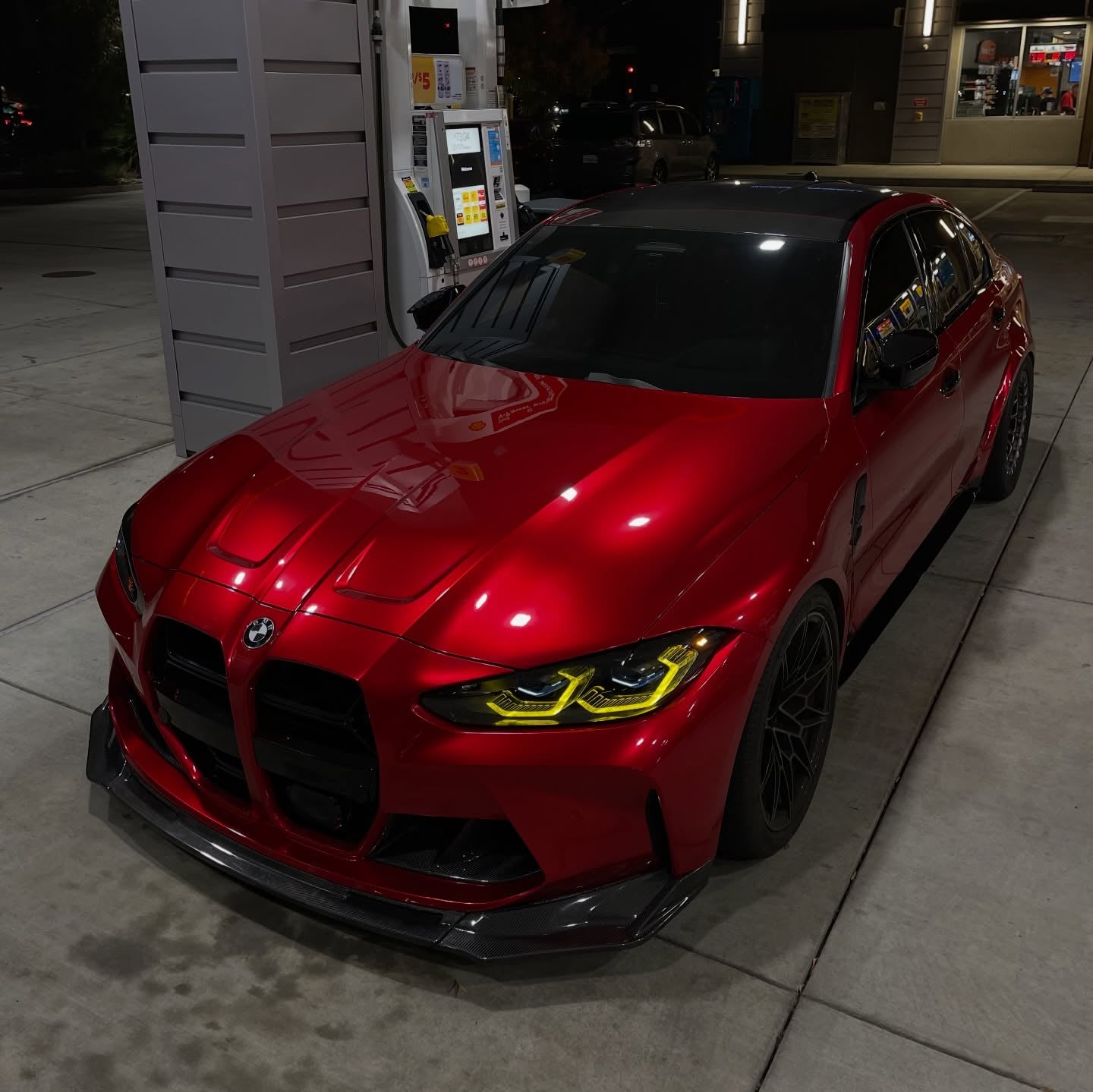 Gloss Metallic Liquid Ruby Red Car Vinyl Wrap PET product image 6 - Veloro metallic vinyl wrap