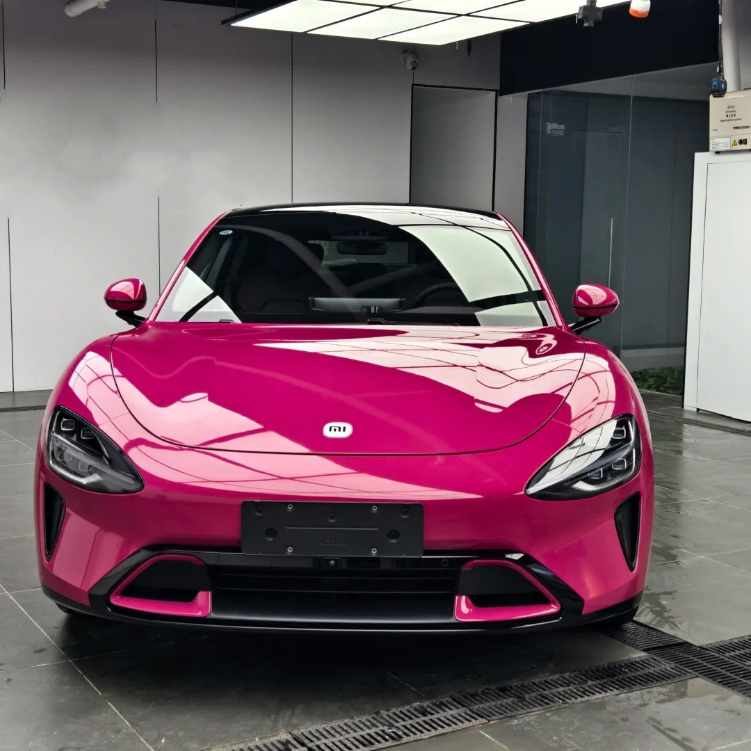 Gloss Metallic Magenta Red Car Vinyl Wrap PET product image 9 - Veloro metallic vinyl wrap