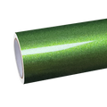 Gloss Metallic Mamba Green Car Vinyl Wrap PET