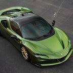 Gloss Metallic Mamba Green Car Vinyl Wrap PET product image 2 - Veloro metallic vinyl wrap