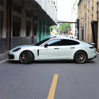 Gloss Metallic Martin Silver Grey Car Vinyl Wrap Porsche PET product image 8 - Veloro metallic vinyl wrap