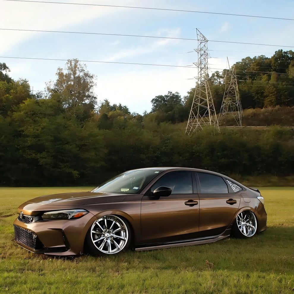 Gloss Metallic Metal Brown Car Vinyl Wrap PET product image 2 - Veloro metallic vinyl wrap