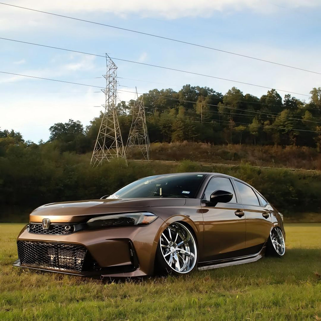 Gloss Metallic Metal Brown Car Vinyl Wrap PET product image 5 - Veloro metallic vinyl wrap