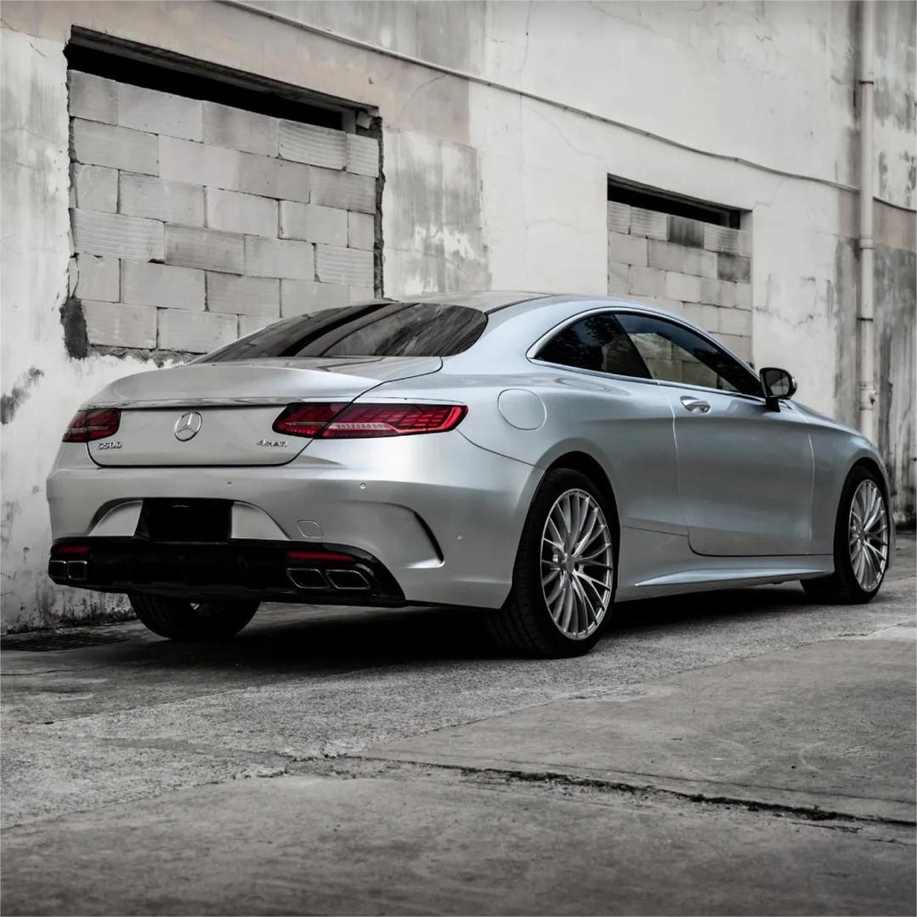 Gloss Metallic Metal Silver Car Vinyl Wrap product image 5 - Veloro metallic vinyl wrap
