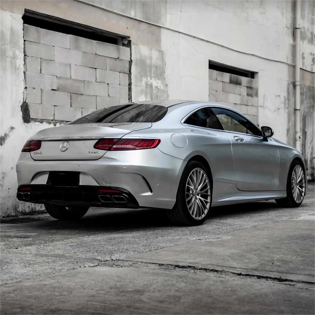 Gloss Metallic Metal Silver Car Vinyl Wrap product image 5 - Veloro metallic vinyl wrap