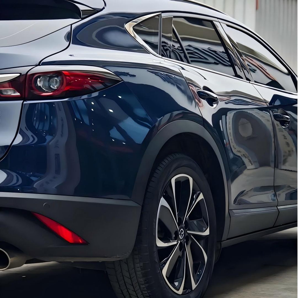 Gloss Metallic Midnight Blue Car Vinyl Wrap PET product image 7 - Veloro metallic vinyl wrap