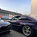 Gloss Metallic Midnight Purple Car Vinyl Wrap BMW PET product image 5 - Veloro metallic vinyl wrap