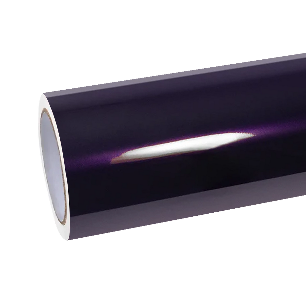 Gloss Metallic Midnight Purple Car Vinyl Wrap BMW PET product image 2 - Veloro metallic vinyl wrap