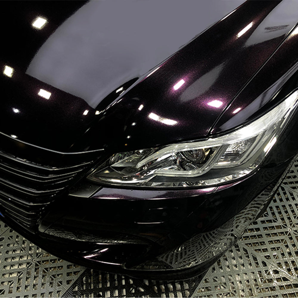 Gloss Metallic Midnight Red Car Vinyl Wrap PET product image 4 - Veloro metallic vinyl wrap