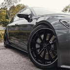 Gloss Metallic Mist Grey Car Vinyl Wrap product image 5 - Veloro metallic vinyl wrap