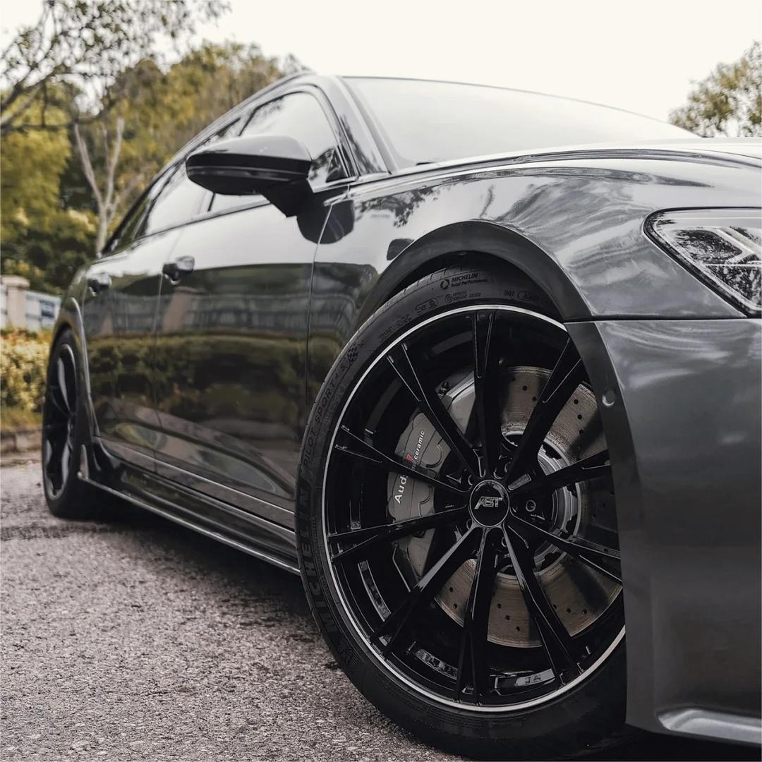 Gloss Metallic Mist Grey Car Vinyl Wrap product image 5 - Veloro metallic vinyl wrap