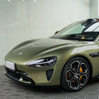 Gloss Metallic MIUI Olive Green Car Vinyl Wrap PET product image 3 - Veloro metallic vinyl wrap