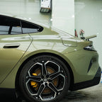 Gloss Metallic MIUI Olive Green Car Vinyl Wrap PET product image 5 - Veloro metallic vinyl wrap
