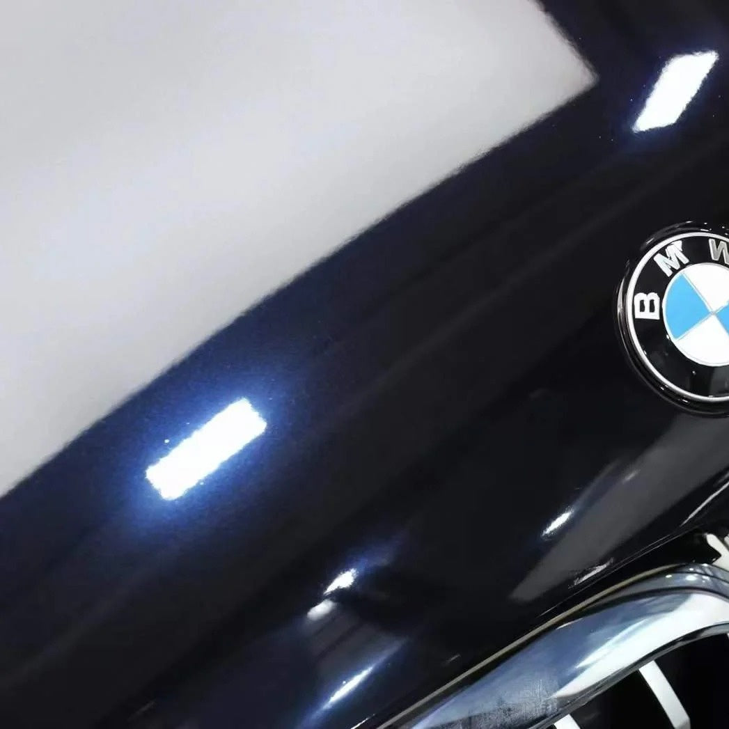 Glossy Metallic Glitter Black Blue Vinyl Wrap product image 10 - Veloro metallic vinyl wrap