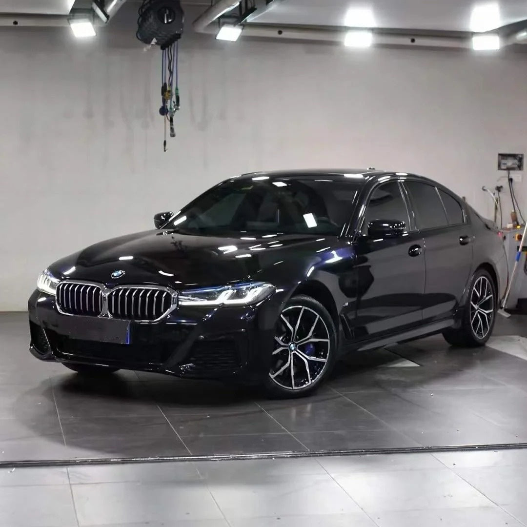 Glossy Metallic Glitter Black Blue Vinyl Wrap product image 7 - Veloro metallic vinyl wrap