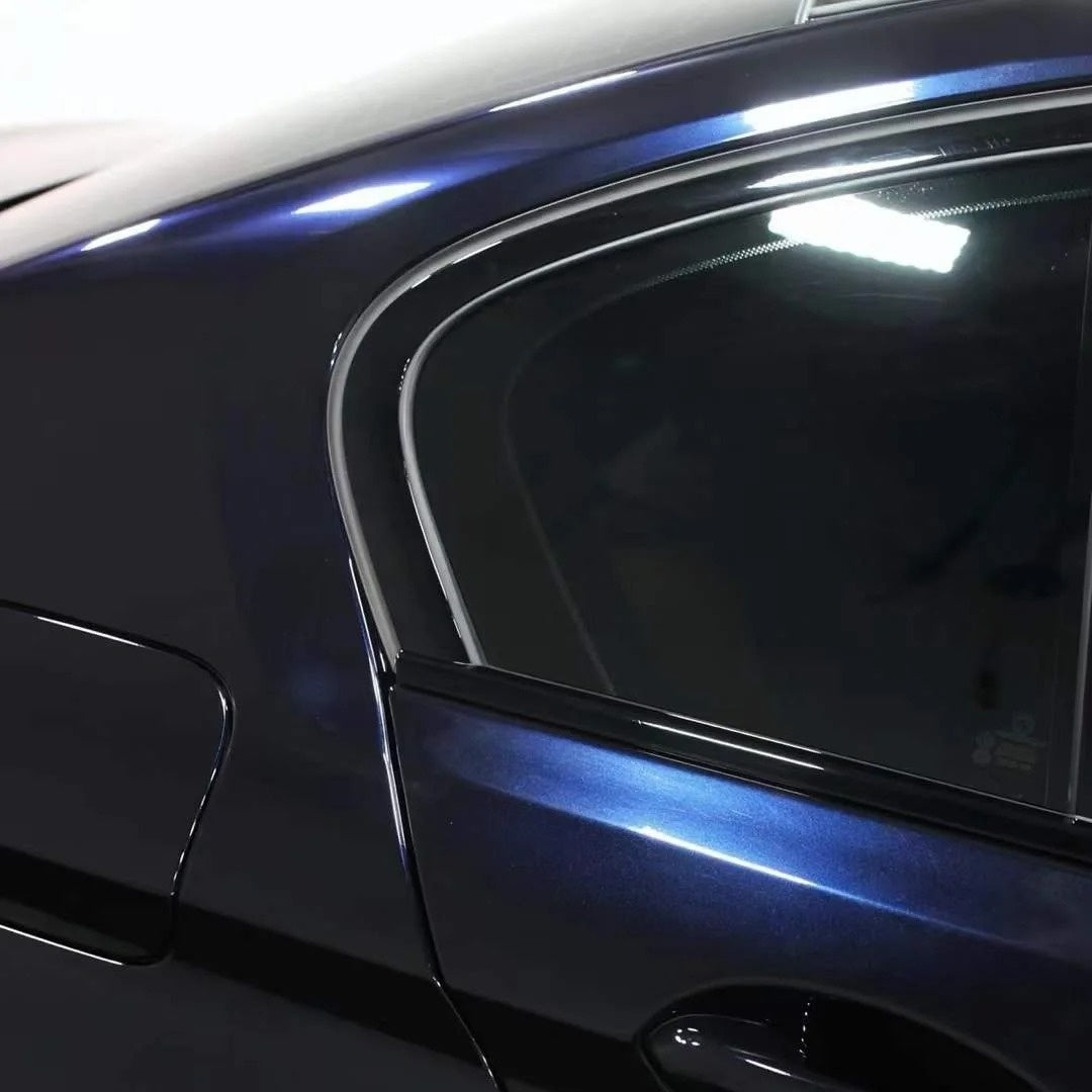 Glossy Metallic Glitter Black Blue Vinyl Wrap product image 13 - Veloro metallic vinyl wrap