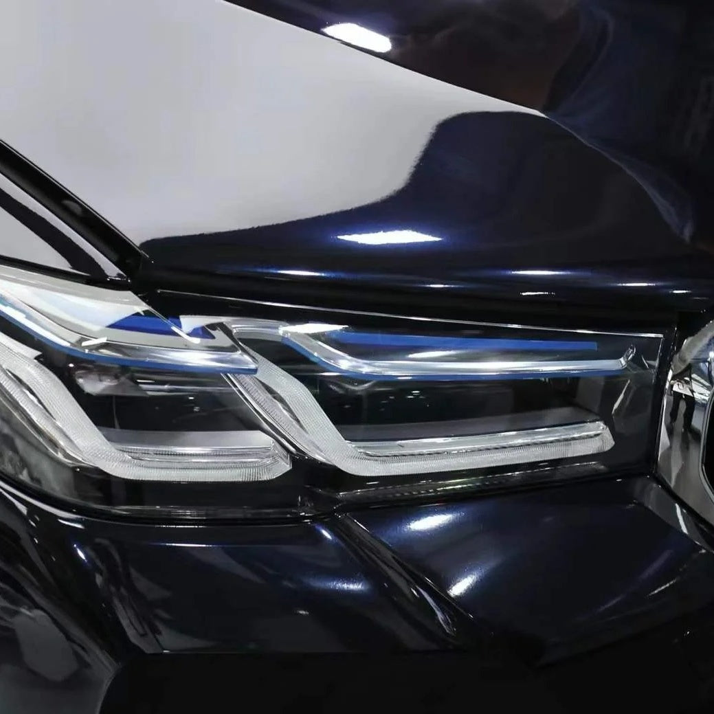 Glossy Metallic Glitter Black Blue Vinyl Wrap product image 11 - Veloro metallic vinyl wrap