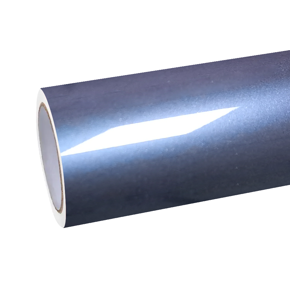 Gloss Metallic Navy Blue Car Vinyl Wrap product image 2 - Veloro metallic vinyl wrap