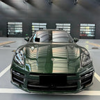Gloss Metallic Oak Green Car Vinyl Wrap Porsche PET product image 7 - Veloro metallic vinyl wrap