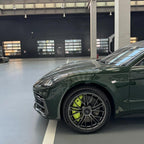 Gloss Metallic Oak Green Car Vinyl Wrap Porsche PET product image 9 - Veloro metallic vinyl wrap