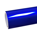 Gloss Metallic Ocean Deep Blue Car Vinyl Wrap PET product image 2 - Veloro metallic vinyl wrap