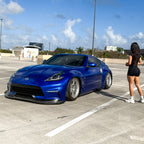 Gloss Metallic Ocean Deep Blue Car Vinyl Wrap PET product image 4 - Veloro metallic vinyl wrap