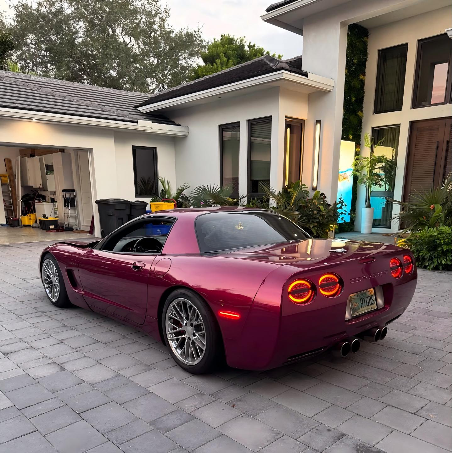 Gloss Metallic Pagoda Red Car Vinyl Wrap PET product image 4 - Veloro metallic vinyl wrap
