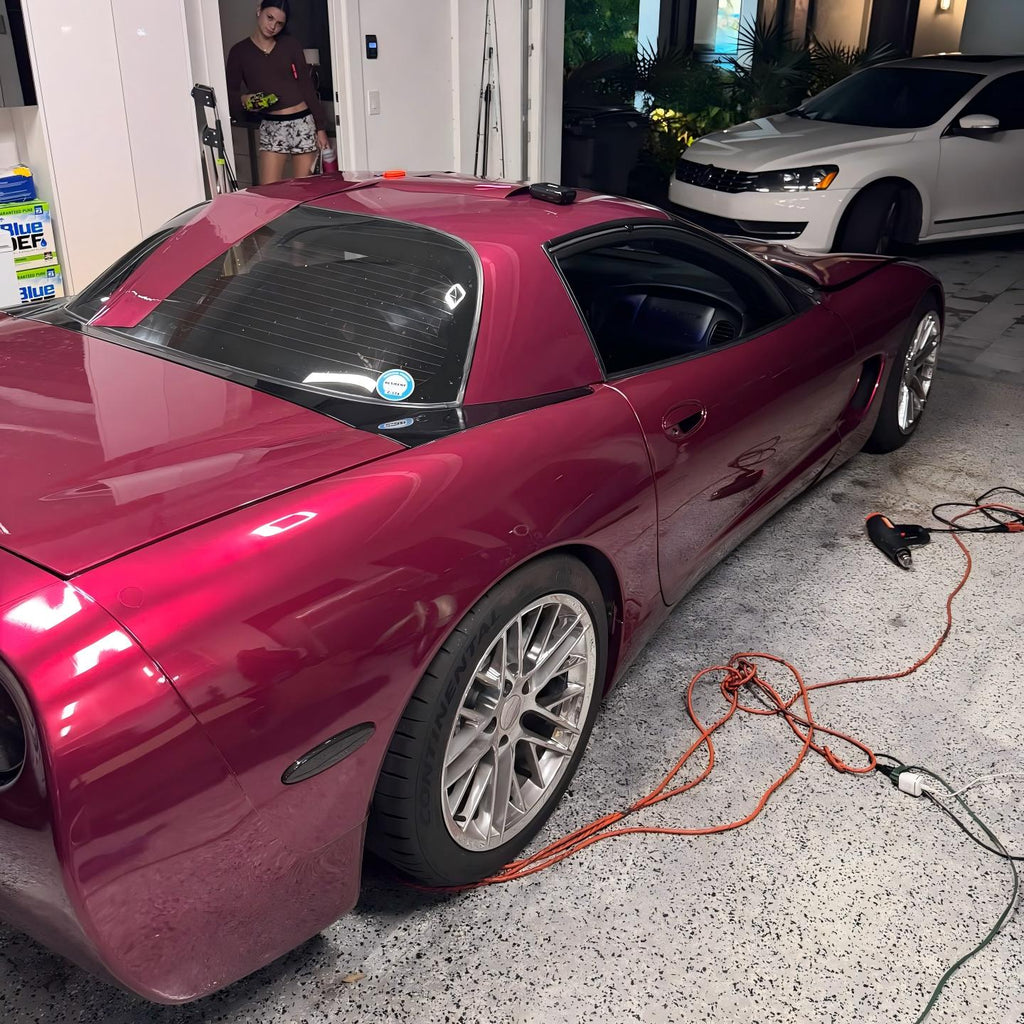 Gloss Metallic Pagoda Red Car Vinyl Wrap PET product image 7 - Veloro metallic vinyl wrap