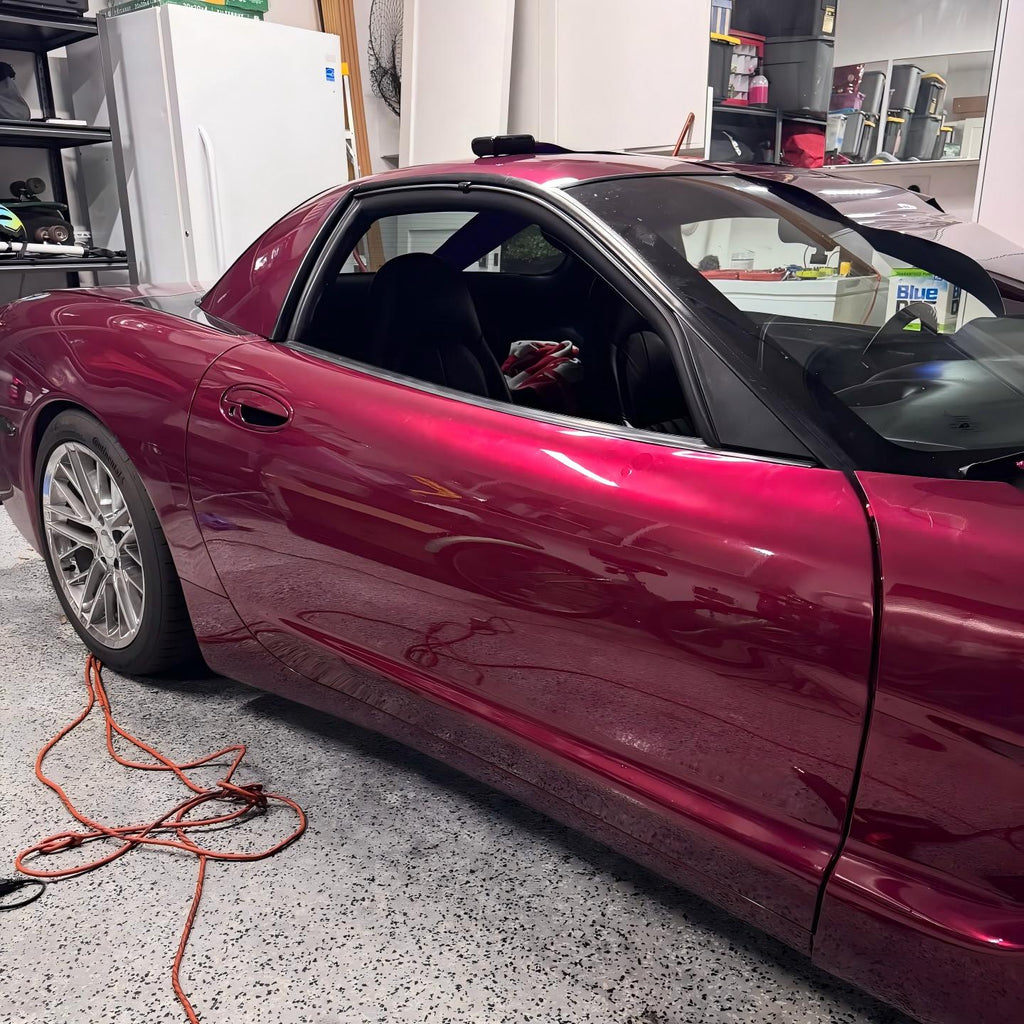 Gloss Metallic Pagoda Red Car Vinyl Wrap PET product image 6 - Veloro metallic vinyl wrap