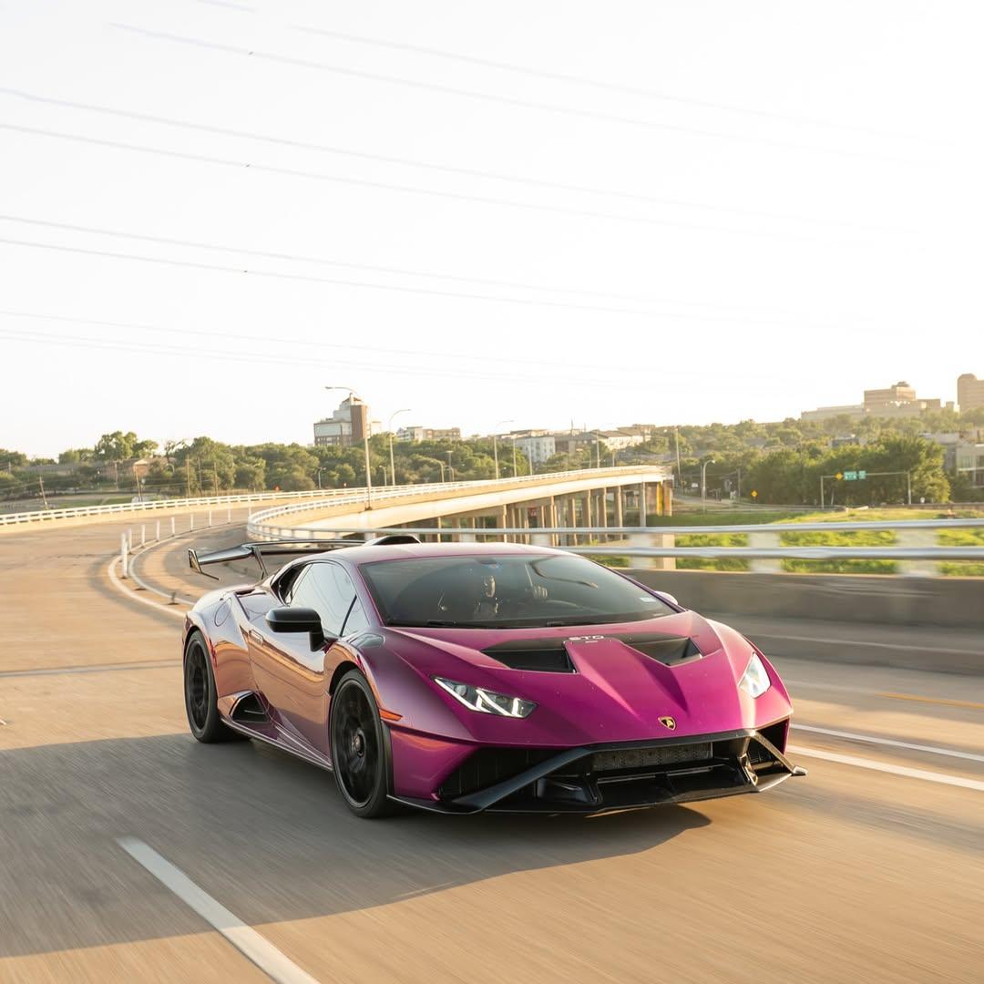 Gloss Metallic Passionate Purple Car Vinyl Wrap PET product image 8 - Veloro metallic vinyl wrap