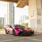 Gloss Metallic Passionate Purple Car Vinyl Wrap PET product image 10 - Veloro metallic vinyl wrap
