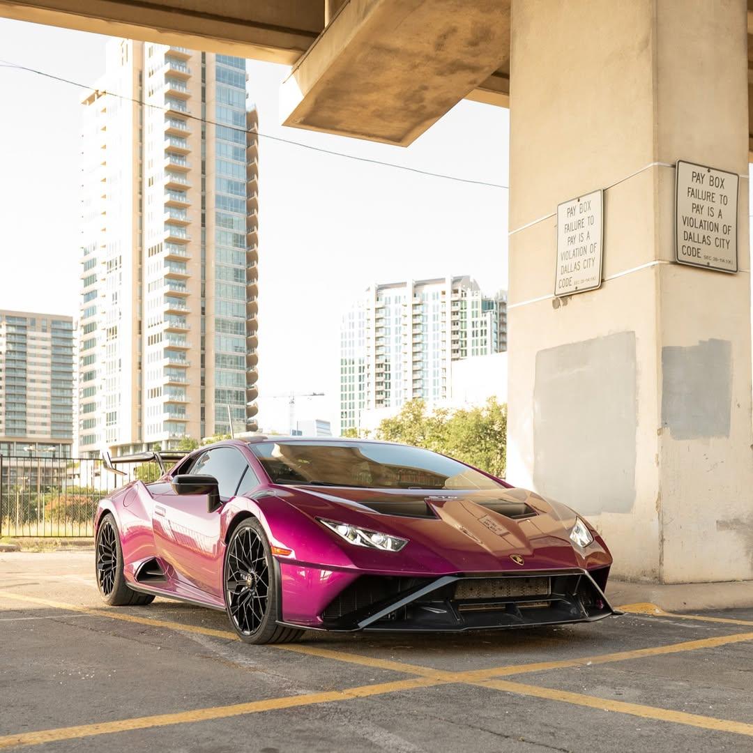 Gloss Metallic Passionate Purple Car Vinyl Wrap PET product image 10 - Veloro metallic vinyl wrap