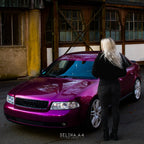 Gloss Metallic Passionate Purple Car Vinyl Wrap PET product image 3 - Veloro metallic vinyl wrap