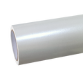 Gloss Metallic Pearl White Car Vinyl Wrap PET