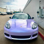 Gloss Metallic Periwinkle Purple Car Vinyl Wrap PET product image 5 - Veloro metallic vinyl wrap