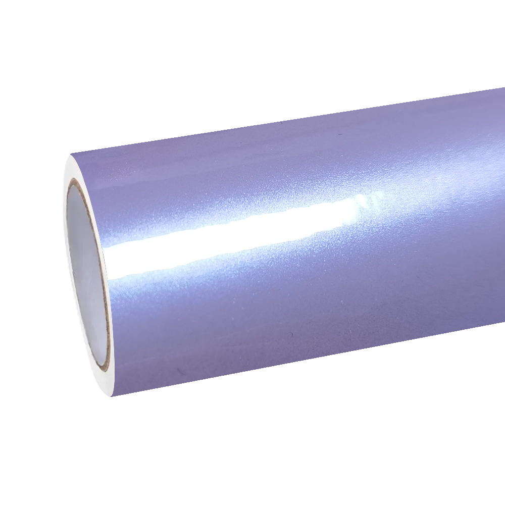 Gloss Metallic Periwinkle Purple Car Vinyl Wrap PET