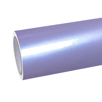 Gloss Metallic Periwinkle Purple Car Vinyl Wrap PET