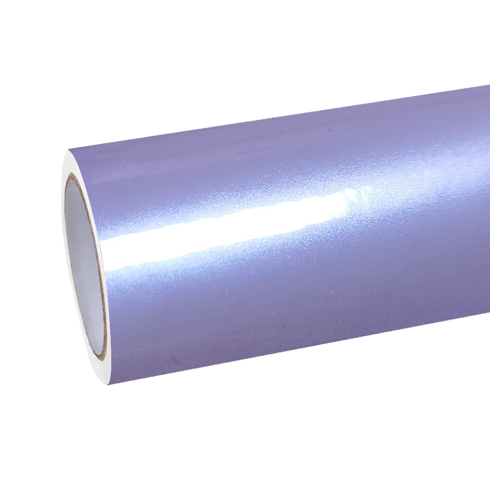 Gloss Metallic Periwinkle Purple Car Vinyl Wrap PET