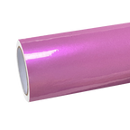 Gloss Metallic Liquid Pink Car Vinyl Wrap PET product image 2 - Veloro metallic vinyl wrap