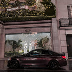 Gloss Metallic Plum Purple Car Vinyl Wrap PET product image 2 - Veloro metallic vinyl wrap