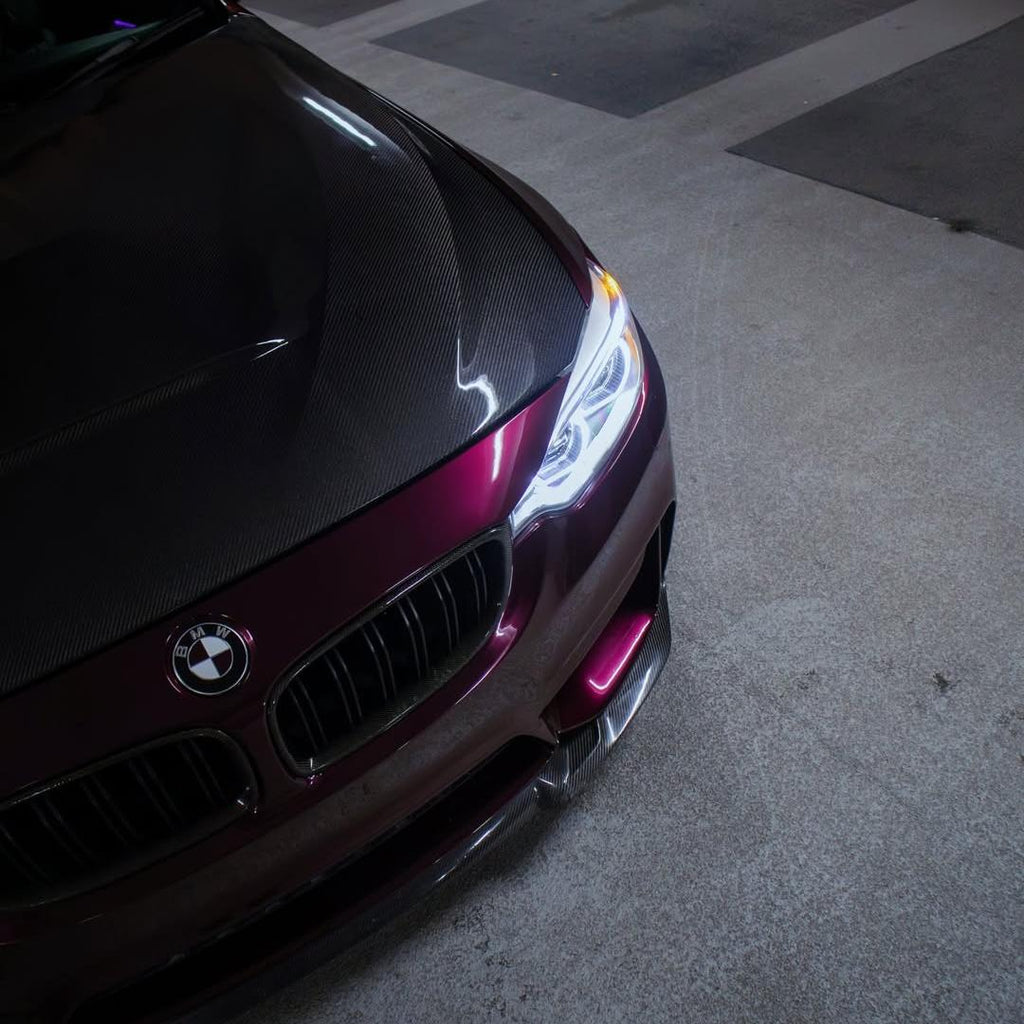 Gloss Metallic Plum Purple Car Vinyl Wrap PET product image 5 - Veloro metallic vinyl wrap