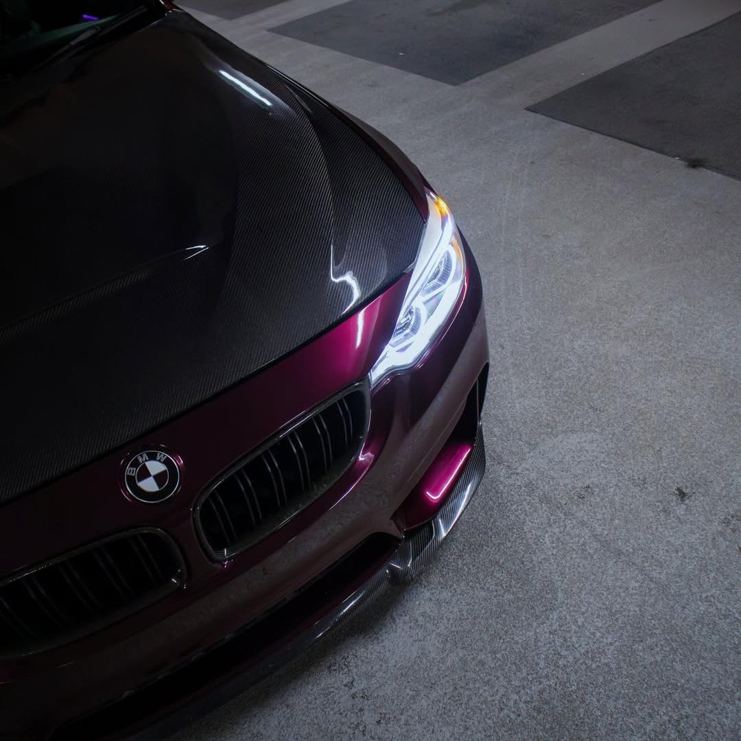 Gloss Metallic Plum Purple Car Vinyl Wrap PET product image 5 - Veloro metallic vinyl wrap